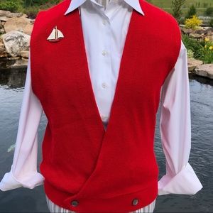 Vintage Nautical Sweater Vest - image 1